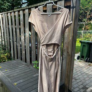 Aritzia Brax Linen Jumpsuit